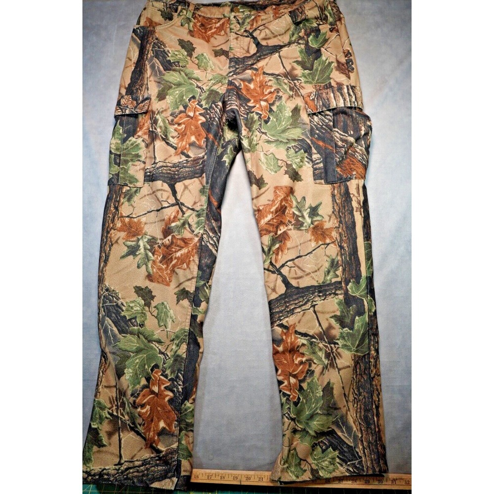Cabela's Mens Camo Pants 40 Reg (40x35) RealTree Cargo Hunting